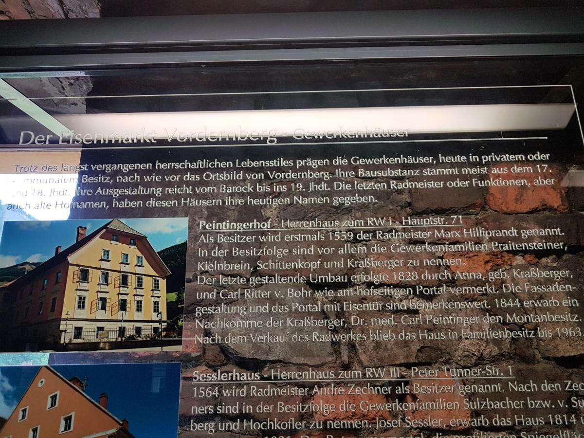 Vermietung Ronner Vordernberg Esterno foto
